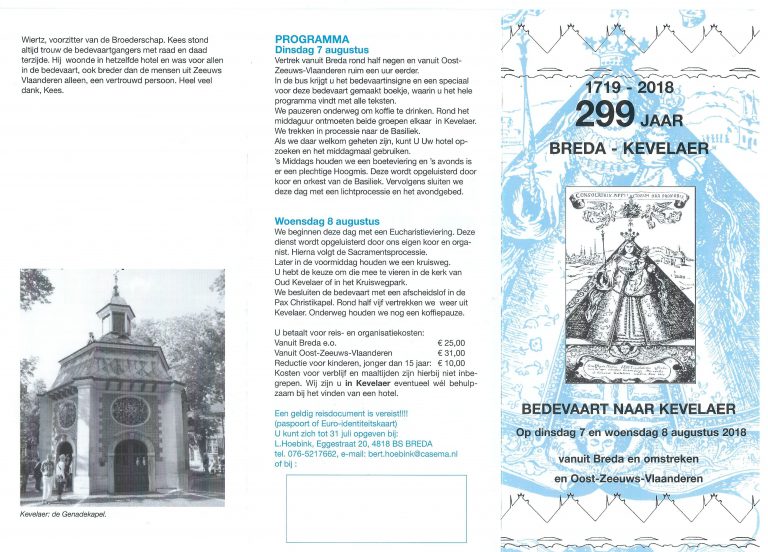 Brieven en folders klaar